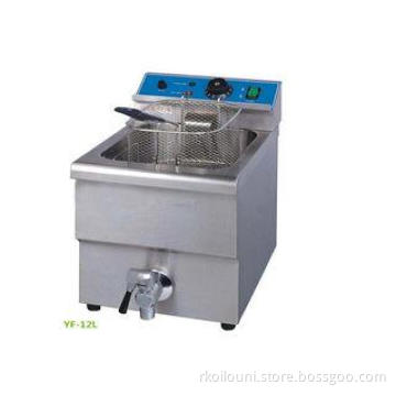 Stainless Steel 220V 12L Commercial Electric Fryer For KFC